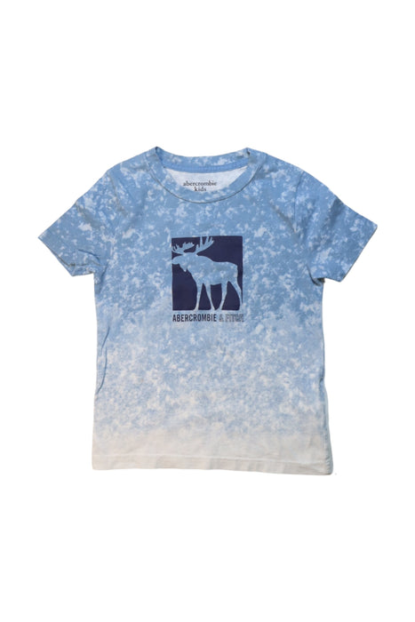 A Blue Short Sleeve T Shirts from Abercrombie & Fitch in size 5T for boy. (Front View)