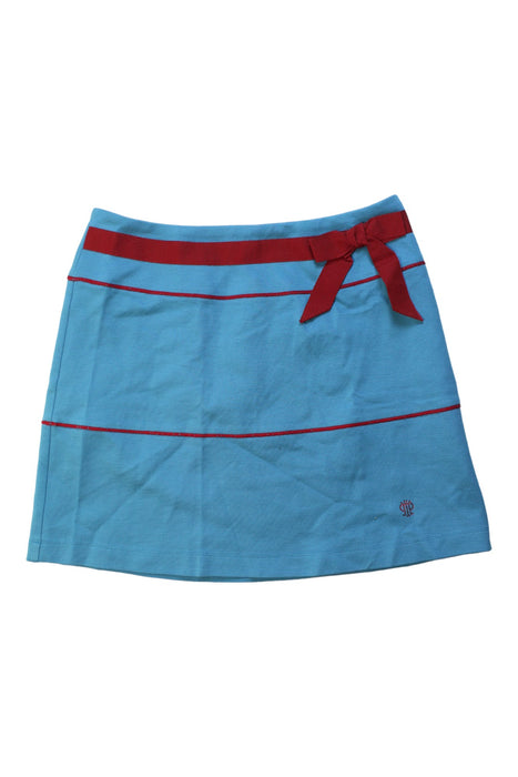 A Blue Mid Skirts from I Pinco Pallino in size 12Y for girl. (Front View)