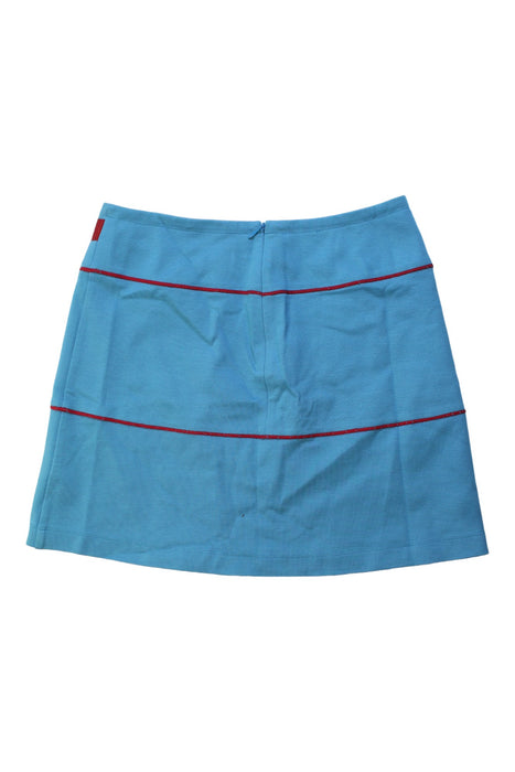 A Blue Mid Skirts from I Pinco Pallino in size 12Y for girl. (Back View)