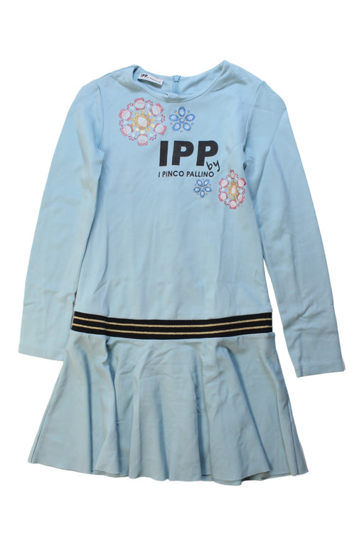 A Multicolour Long Sleeve Dresses from I Pinco Pallino in size 12Y for girl. (Front View)