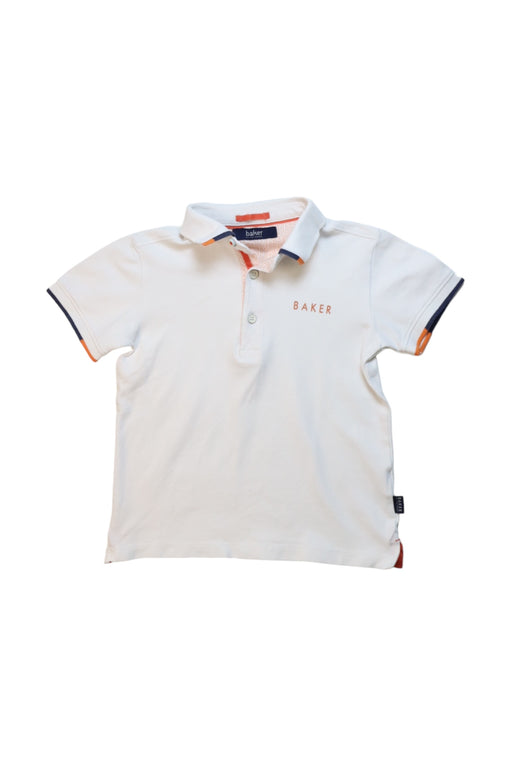 A Multicolour Short Sleeve Polos from Baker by Ted Baker in size 6T for boy. (Front View)