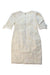 A Ivory Short Sleeve Dresses from I Pinco Pallino in size 12Y for girl. (Back View)