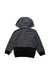 A Grey Hooded Sweatshirts from Adidas in size 5T for boy. (Back View)