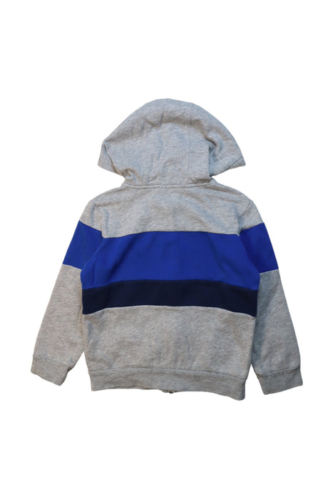 A Multicolour Hooded Sweatshirts from Adidas in size 5T for boy. (Back View)