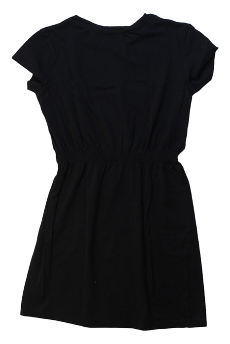 A Black Short Sleeve Dresses from Calvin Klein in size 12Y for girl. (Back View)