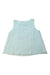 A Blue Sleeveless Tops from I Pinco Pallino in size 8Y for girl. (Back View)