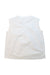 A White Sleeveless Tops from Bonpoint in size 12Y for girl. (Back View)