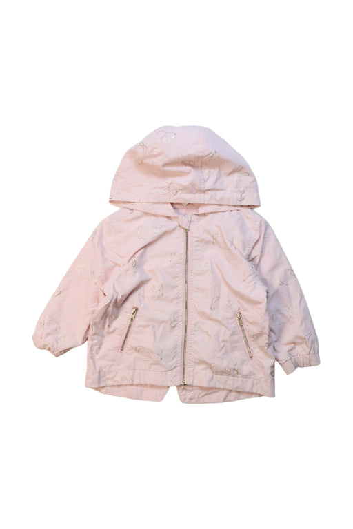 A Pink Lightweight Jackets from Seed in size 18-24M for girl. (Front View)