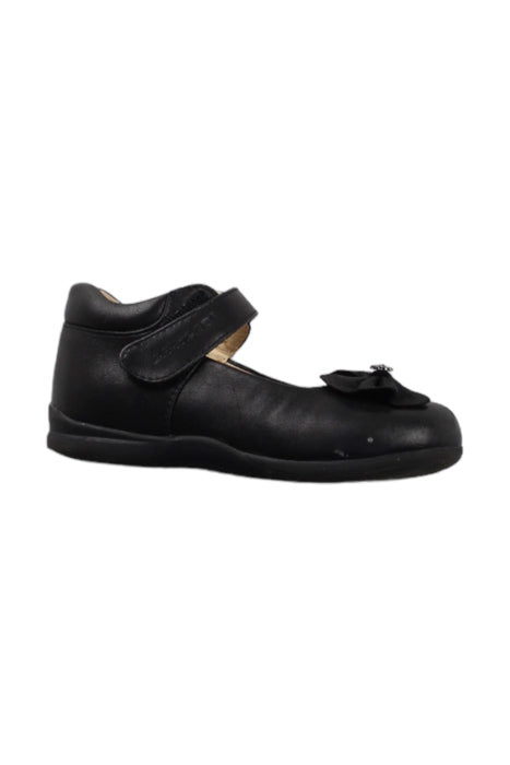 A Black Flats from Dr. Kong in size 3T for girl. (Front View)