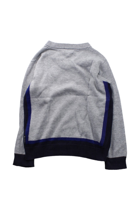 A Grey Crewneck Sweatshirts from Armani in size 4T for boy. (Back View)