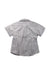 A White Short Sleeve Shirts from Chateau de Sable in size 3T for boy. (Back View)