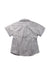 A White Short Sleeve Shirts from Chateau de Sable in size 3T for boy. (Back View)