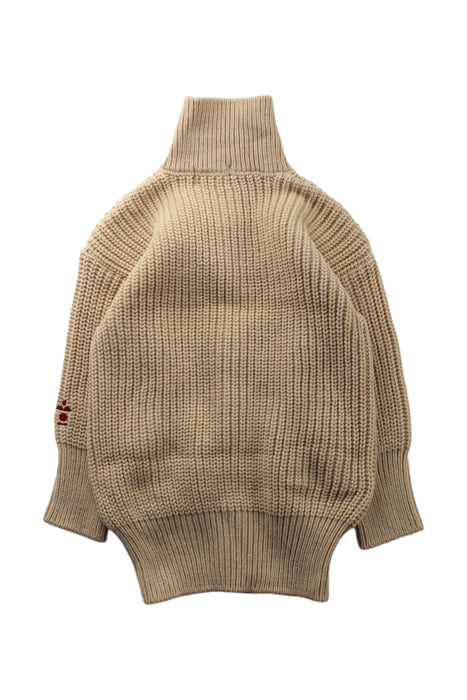 A Brown Knit Sweaters from Bobo Choses in size 2T for girl. (Back View)