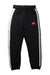 A Black Sweatpants from Adidas in size 7Y for boy. (Front View)