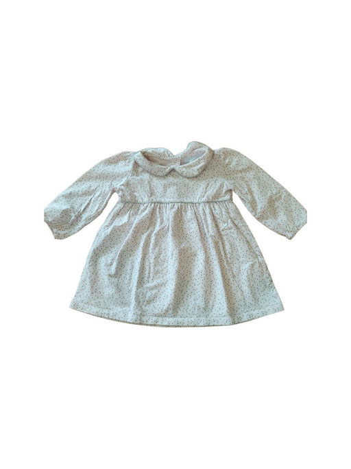 A White Long Sleeve Dresses from The Little White Company in size 12-18M for girl. (Front View)