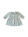 A White Long Sleeve Dresses from The Little White Company in size 12-18M for girl. (Front View)