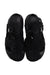 A Black Sandals from Nike in size 4T for boy. (Back View)