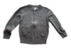 A Grey Zippered Sweatshirts from Burberry in size 6T for neutral. (Front View)