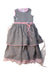 A Grey Sleeveless Dresses from Dimples in size 10Y for girl. (Front View)