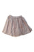 A Taupe Tulle Skirts from Gingersnaps in size 10Y for girl. (Back View)