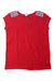 A Red Short Sleeve T Shirts from Jacadi in size 12Y for girl. (Front View)