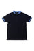 A Black Short Sleeve Polos from Il Gufo in size 12Y for boy. (Front View)