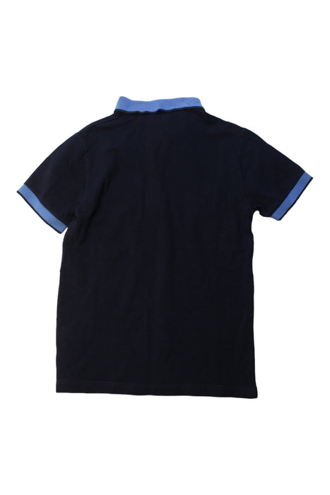 A Black Short Sleeve Polos from Il Gufo in size 12Y for boy. (Back View)