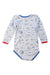 A Blue Long Sleeve Bodysuits from Petit Bateau in size 18-24M for boy. (Back View)