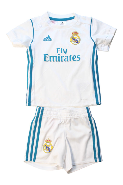 A Blue Shorts Sets from Adidas in size 6-12M for boy. (Front View)