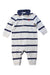 A Blue Long Sleeve Jumpsuits from Ralph Lauren in size 6-12M for boy. (Front View)