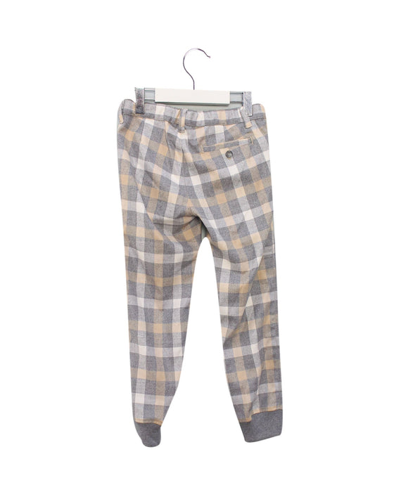 A Grey Casual Pants from Il Gufo in size 4T for boy. (Back View)