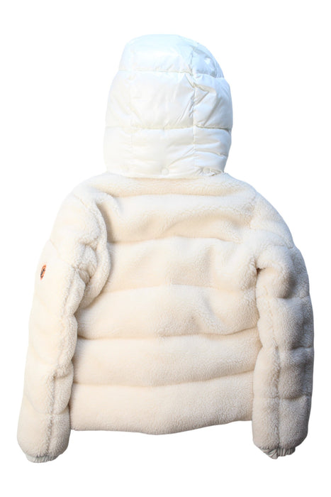 A White Puffer/Quilted Coats & Outerwear from Save The Duck in size 10Y for neutral. (Back View)