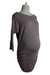 A Taupe Long Sleeve Dresses from Seraphine in size XS for maternity. (Front View)