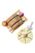 A Multicolour Wooden Toys from Le Toy Van in size O/S for neutral. (Front View)