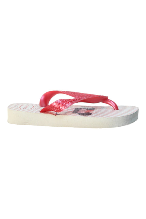 A Multicolour Flip Flops from Havaianas in size 18-24M for girl. (Front View)