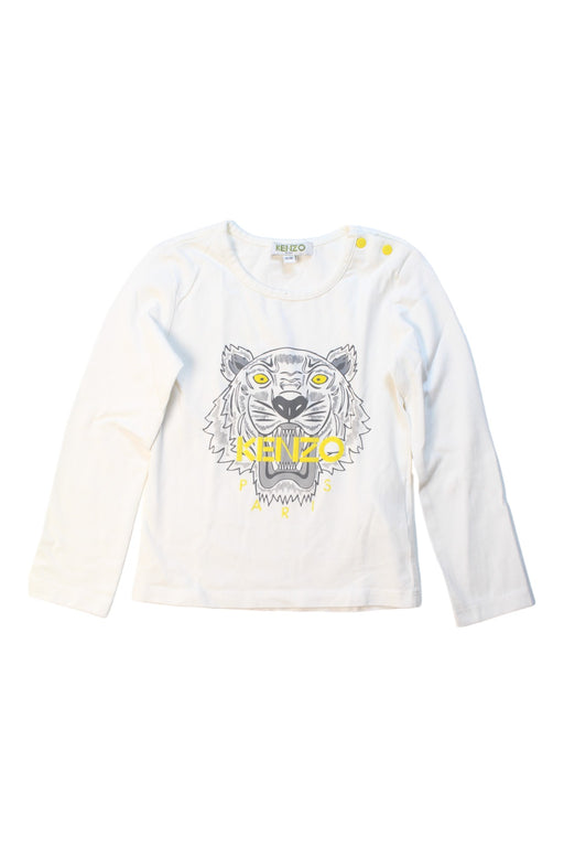 A Multicolour Long Sleeve Tops from Kenzo in size 3T for girl. (Front View)