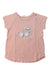 A Pink Short Sleeve T Shirts from Bonpoint in size 3T for girl. (Front View)