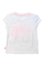 A Multicolour Short Sleeve T Shirts from Billieblush in size 3T for girl. (Back View)