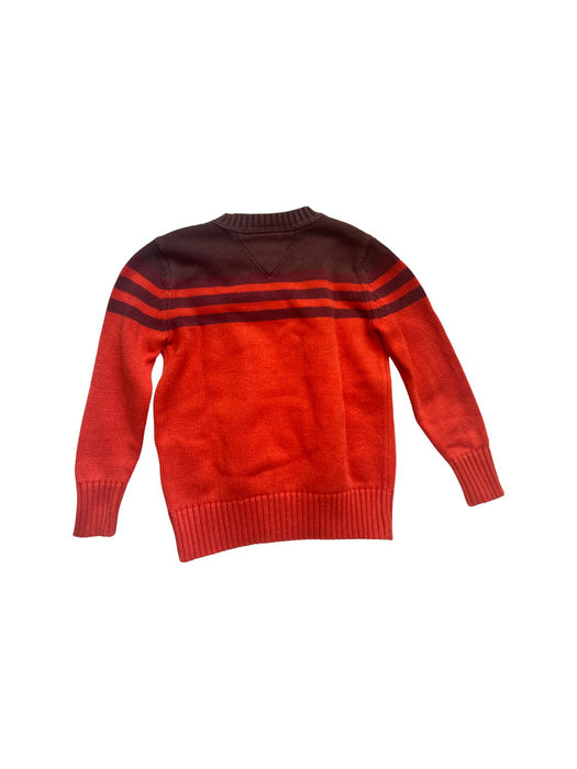 A Red Knit Sweaters from Tommy Hilfiger in size 4T for boy. (Back View)