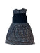 A Black Sleeveless Dresses from eden & zoe in size 11Y for girl. (Back View)