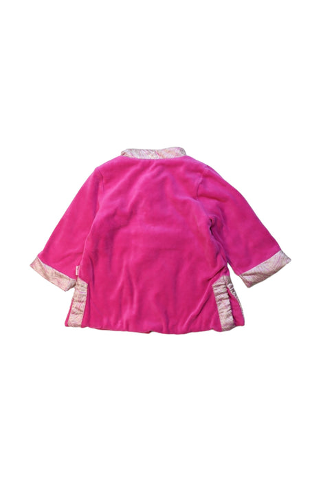 A Multicolour Lightweight Jackets from Mides in size 12-18M for girl. (Back View)