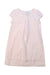 A Pink Short Sleeve Dresses from Cyrillus in size 5T for girl. (Front View)