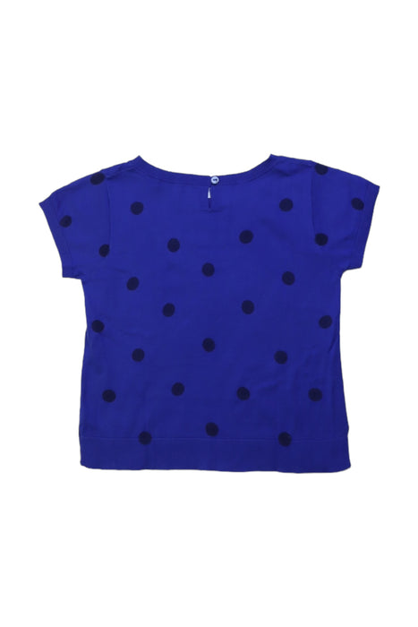 A Blue Short Sleeve Tops from Bonpoint in size 8Y for girl. (Back View)