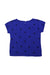 A Blue Short Sleeve Tops from Bonpoint in size 8Y for girl. (Back View)