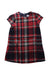 A Red Short Sleeve Dresses from Tartine et Chocolat in size 3T for girl. (Front View)