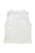 A White Sleeveless Tops from Message in the Bottle in size 3-6M for neutral. (Back View)