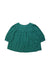 A Green Long Sleeve Tops from Tea in size 5T for girl. (Back View)