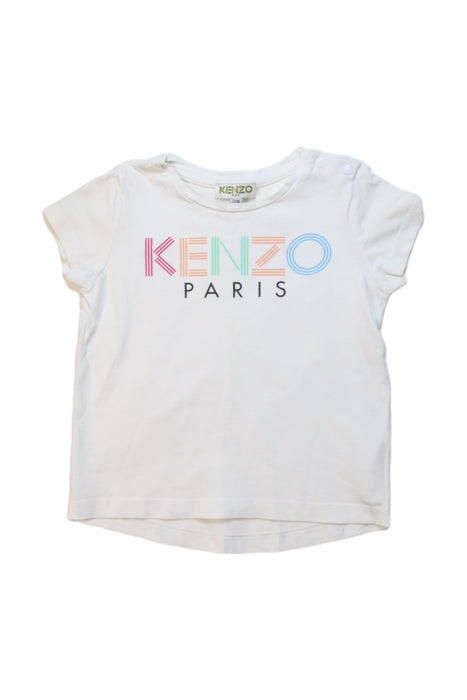 A Multicolour Short Sleeve T Shirts from Kenzo in size 2T for girl. (Front View)