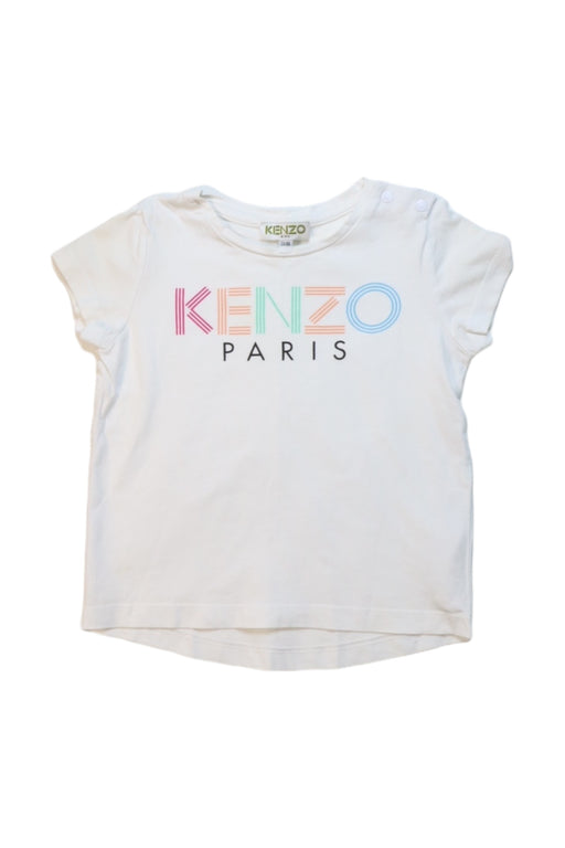 A Multicolour Short Sleeve T Shirts from Kenzo in size 2T for girl. (Front View)