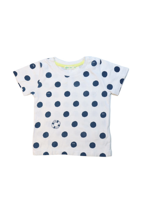 A Blue Short Sleeve T Shirts from BEAMS in size 18-24M for boy. (Front View)